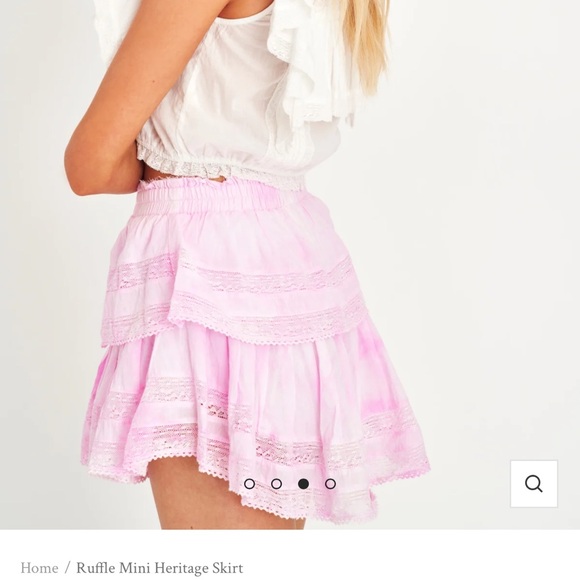 Loveshackfancy ruffle skirt - Picture 3 of 5